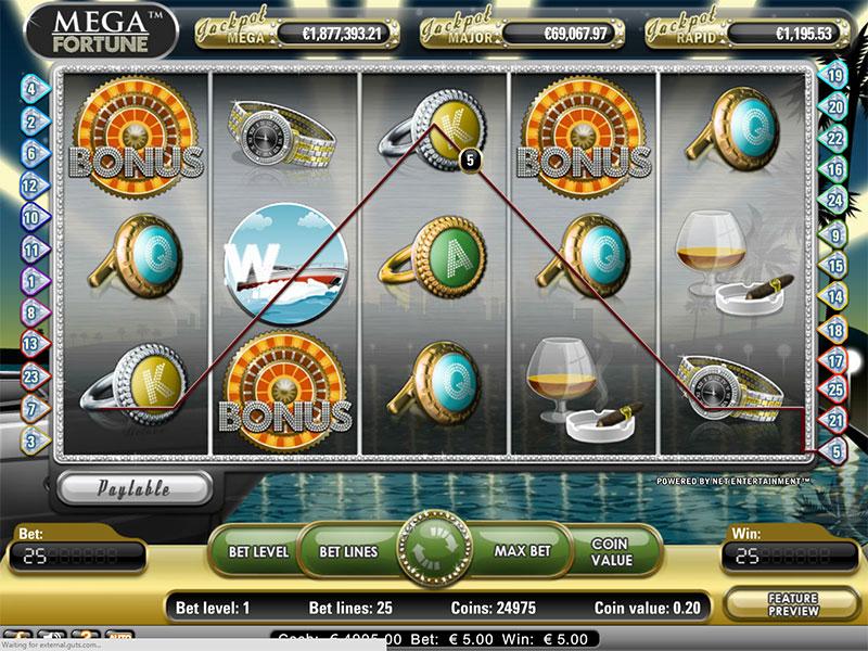 mega fortune игровой автомат